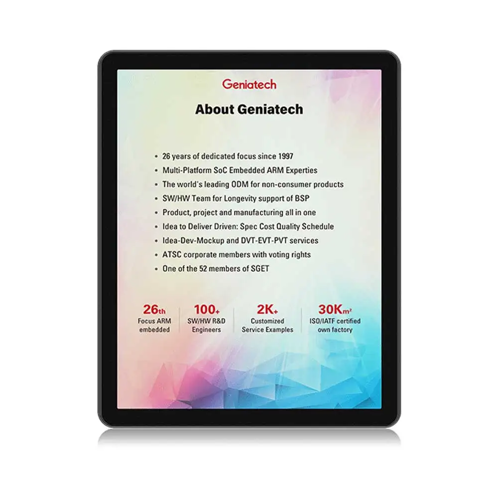 E-Ink Tablet Reader - Электронная книга Geniatech E-reader Color с