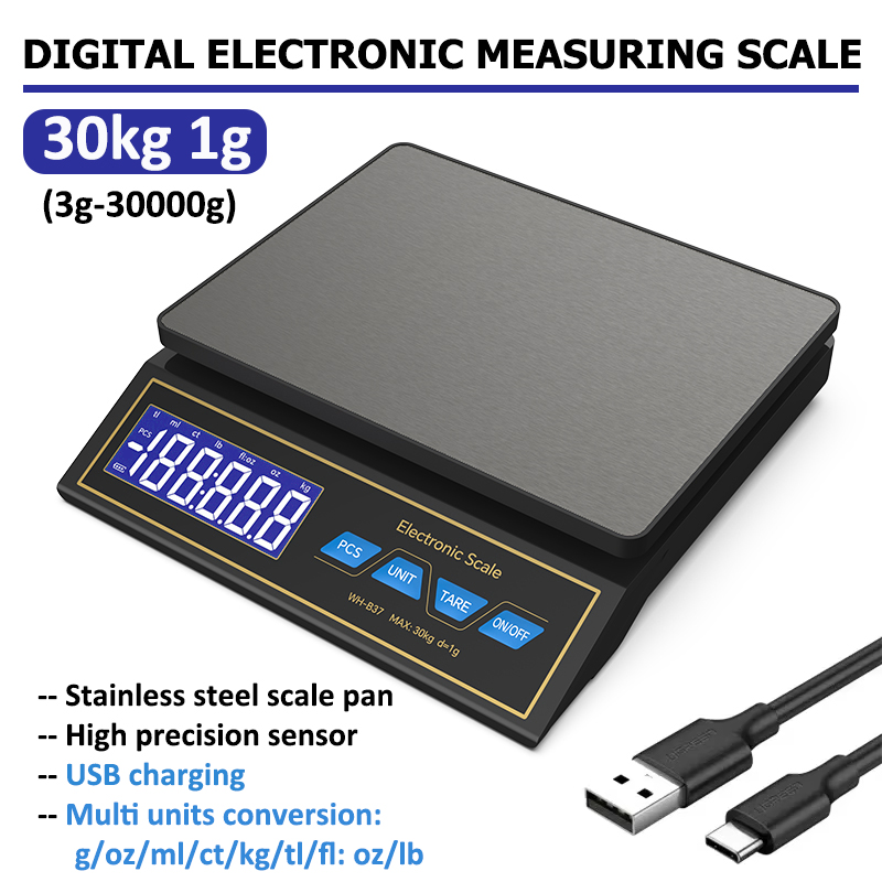Unique Electronics Gadgets - Цифровые кухонные весы с ЖК-дисплеем, 30