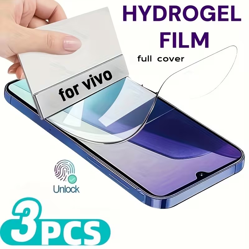 3 шт. защитных пленок для экра – обзор и цена Vivo V40