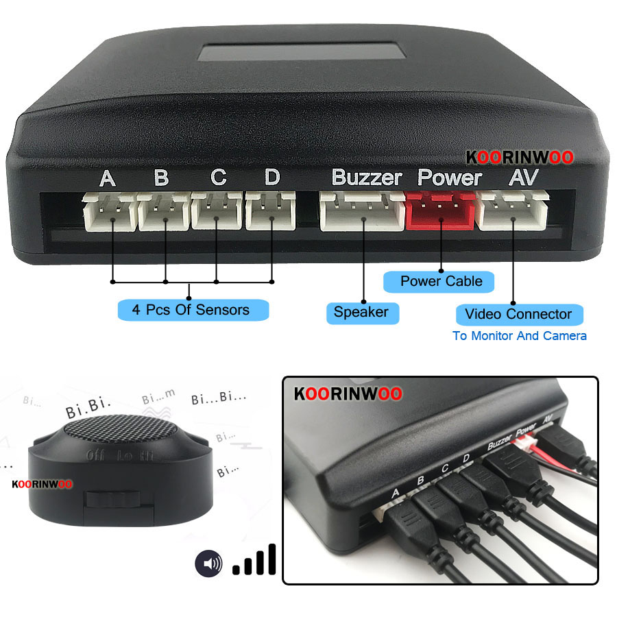 Автомобильный парктроник 4, ус – обзор и цена Electronics Gadgets Wholesale